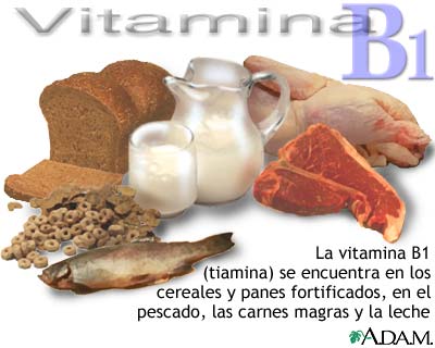 Fuentes de vitamina B1