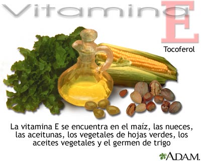 Fuentes de vitamina E
