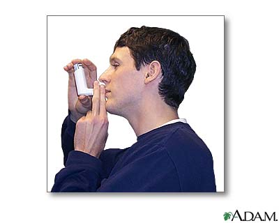 Uso del inhalador de dosis medidas (Cuarta parte)